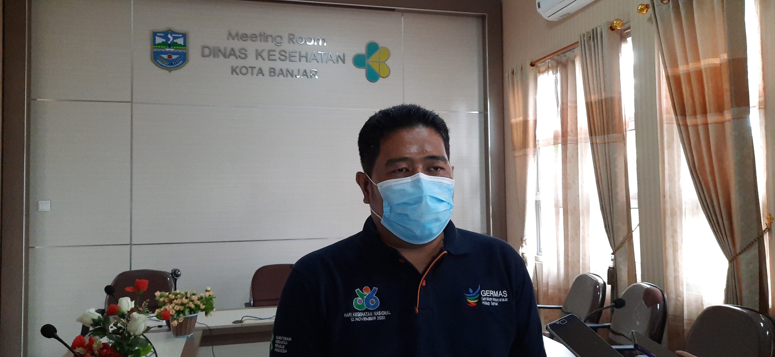 Kepala Dinas Kesehatan Kota Banjar dr. Andi Bastian. (Foto:Bayu/dara.co.id)