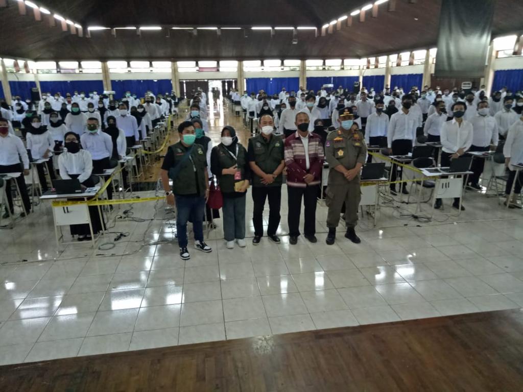 Para peserta tes SKB Bandung Barat (foto: Istimewa)