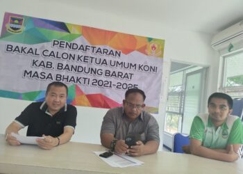 Panitia Pendaftaran Ketua KONI Bandung Barat (Foto: Istimewa)