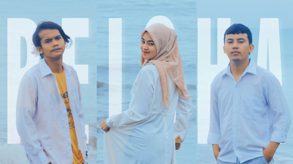 Foto: Para personal Re;sha, (dari kiri) Vivaldi Mariyanto, Reisha, dan Vadrick Farlino. (Dok. Soni Audeo)