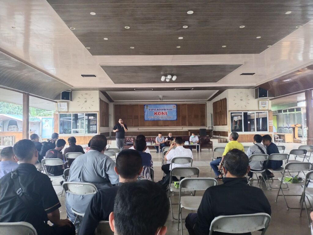 Rapat koordinasi KONI KBB (Foto Istimewa)