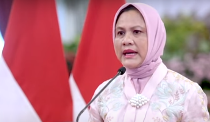 Ibu Iriana Joko Widodo (Foto: Youtube Sekretariat Presiden)