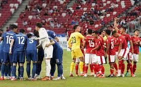 Tim Nasional (Timnas) Indonesia akan menghadapi Thailand di Final  Piala AFF 2021 leg 2, di Stadion Nasional Singapura Minggu (1/1/2022), petang.(Foto: Bola-Bisnis.com)

