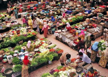 Ilustrasi pasar rakyat (Foto: kabarbisnis.com)