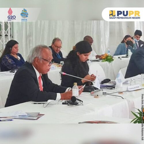 Menteri PUPR pada WWF ke-9 di Dakar, Senegal. (Foto: Humas Kementerian PUPR)
