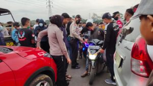 Polisi Bubarkan Aksi Balapan Liar di Majalaya, Puluhan Sepeda Motor Diamankan