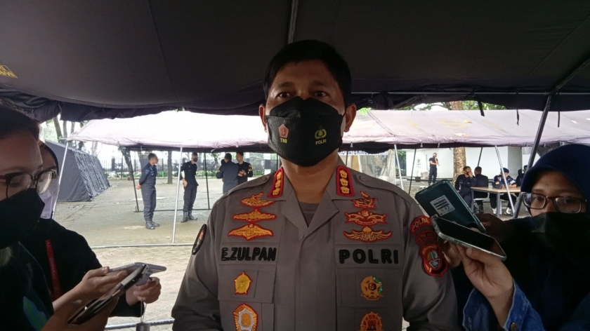 Kabid Humas Polda Metro Jaya, Kombes Pol Endra Zulpan beri keterarangan. (Foto: PMJ/Yeni)