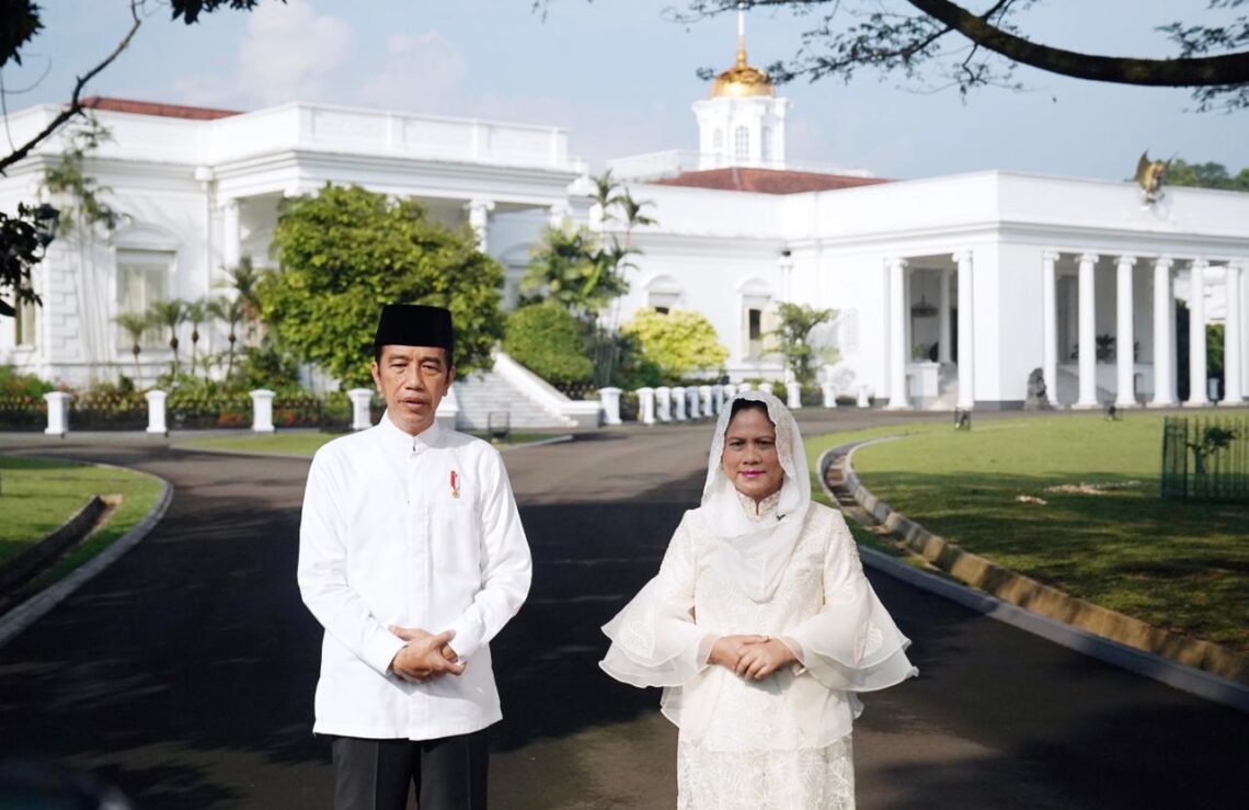 Presiden Jokowi dan Ibu Iriana (Foto: BPMI Setpres/Lukas)
