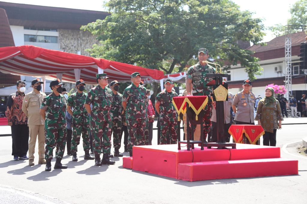 Sebanyak 112 orang praja IPDN bergabung dengan 751 peserta lainnya untuk mengikuti Latihan Integritas Taruna Wreda Nusantara (Latsitardanus) ke-XLVII tahun 2022 (Foto: dok IPDN)