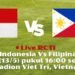 Timnas Indonesia U-23 akan menghadapi Filipina pada pertandingan lanjutan Grup A cabang olahraga (cabor) sepak bola putra SEA Games 2021 (SEA Games 2022), di Stadion Viet Tri, Phu Tho-Vietnam, pada Jumat (13/5/2022) sore WIB. (Foto: dara.co.id)