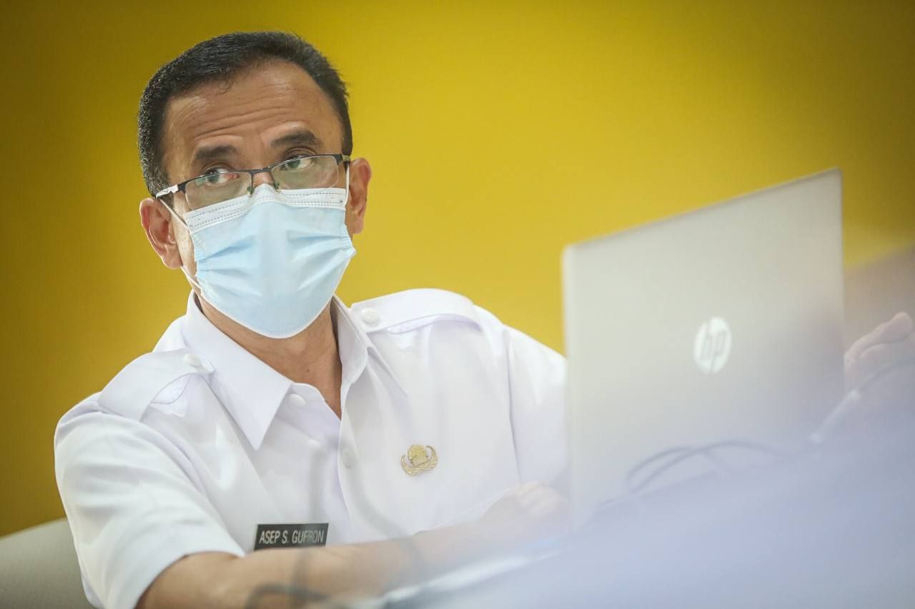 Ketua Harian Satgas Covid-19 Kota Bandung, Asep Gufron (Foto: bandung.go.id)
