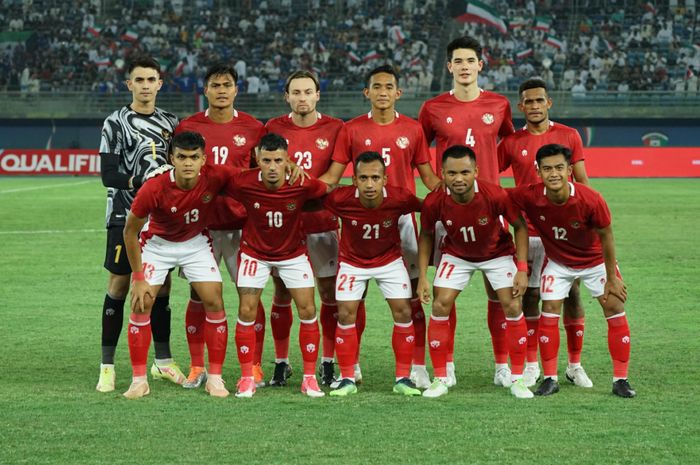 Hasil Pertandinagn Babak Pertama Timnas Indonesia Unggul 2-0 Atas Nepal