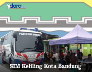 Lokasi Mobil SIM Keliling di Kota Bandung, Selasa 30 Mei 2023