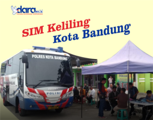 Lokasi Mobil SIM Keliling di Kota Bandung, Kamis 25 Mei 2023