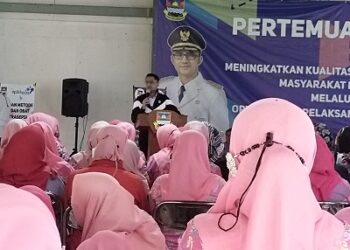 Plt Bupati Bandung Barat Hengky Kurniawan saat memberikan sambutan dalam acara peringatan Harganas Tingkat KBB (Foto: Istimewa)