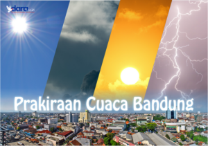 Prakiraan Cuaca Bandung, Selasa 28 Maret 2023