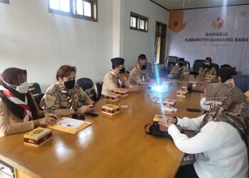 Kwartir Cabang (Kwarcab) Gerakan Pramuka Kabupaten Bandung Barat (KBB) melaksanakanrapat koordinasi antar Saka Kwarcab Pramuka KBB, Rabu (27/7/2022).(Foto: heny/dara.co.id)