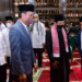 Presiden Joko Widodo beserta Ibu Iriana Joko Widodo menunaikan salat Iduladha 1443 Hijriah di Masjid Istiqlal, Jakarta, pada Minggu, 10 Juli 2022 (Foto: BPMI Setpres/Muchlis Jr)