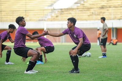 Timnas Indonesia U-16, siap menghadapi lawan-lawannya di ajang Turnamen AFF U-16 yang bakal di gelar di Yogyakarta, 31 Juli hingga 12 Agustus 2022. (Foto: pssi.org)