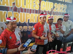 HUT ke 77 Tahun Indonesia, Polres Garut Gelar Kompetisi Bola Voli Merah Putih ‘Kapolres Cup’