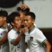 Timnas U-16 Indonesia membantai Timnas Singapura, 9-0 pada laga keduanya  Grup A Piala AFF U-16 2022 di Stadion Maguwoharjo, Sleman, Yogyakarta, Rabu (3/8/2022).(Foto: PSSI)