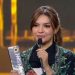 Najwa Shihab di atas Panggung Indonesian Televisi Awards 2022 (Instagram/suara.com)