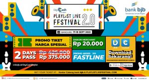 Tonton Yuk! Bakal Seru DigCash Playlist Live Festival 2.0 di Laswi City Heritage