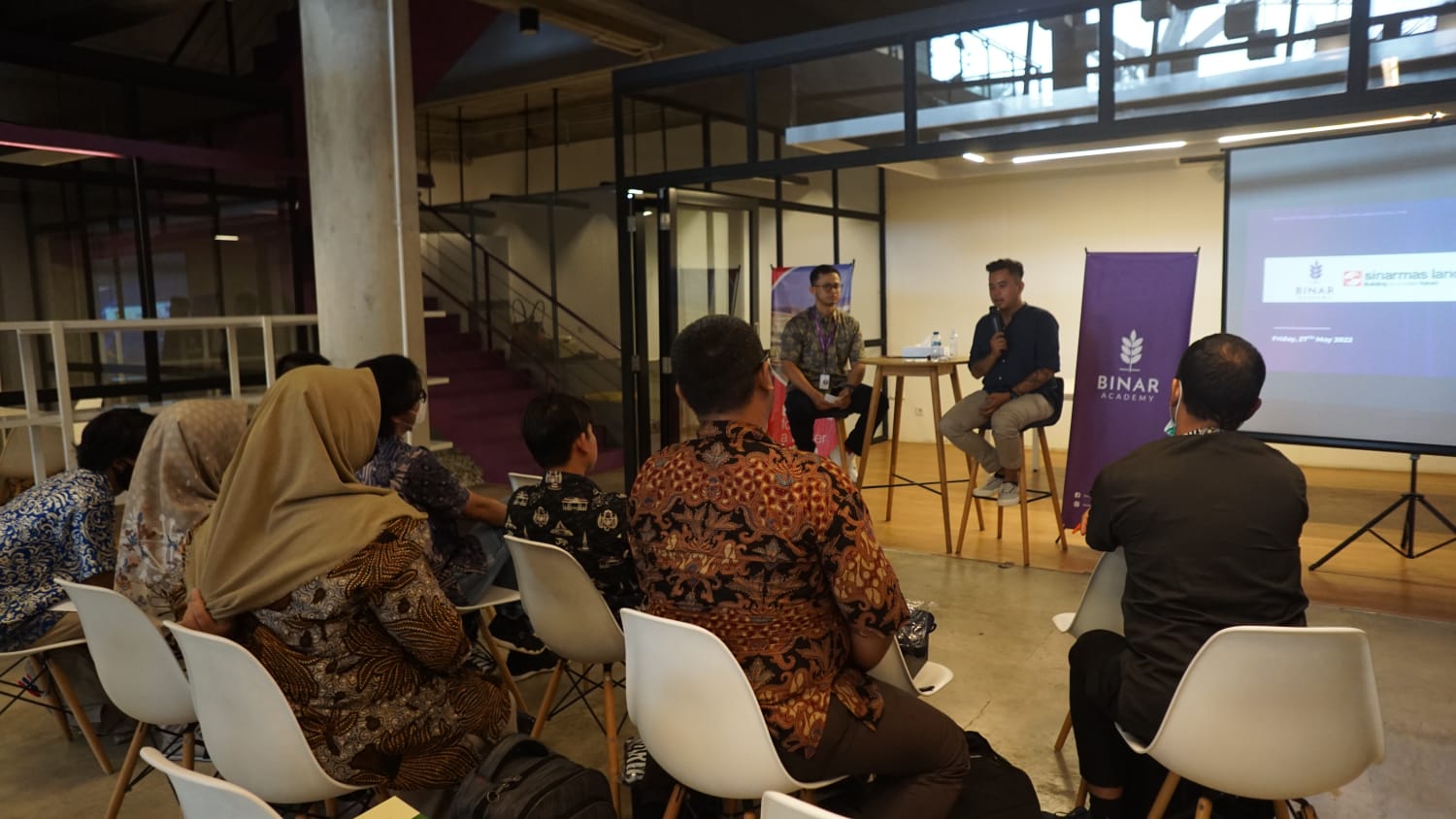 Ilustrasi Sharing Session di BINAR Bersama Seto Lareno, Cofounder BINAR (Foto: Istimewa)