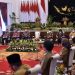 Presiden Jokowi saat memberikan pengarahan pada para kepala daerah, di Istana Negara, Jakarta, Senin (12/09/2022). (Foto: Humas Setkab/Agung)