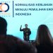 Presiden Jokowi membuka secara resmi Sarasehan 100 Ekonom Indonesia Tahun 2022, Rabu (07/09/2022), di Auditorium Menara Bank Mega, Jakarta Selatan. (Foto: BPMI Setpres/Kris)