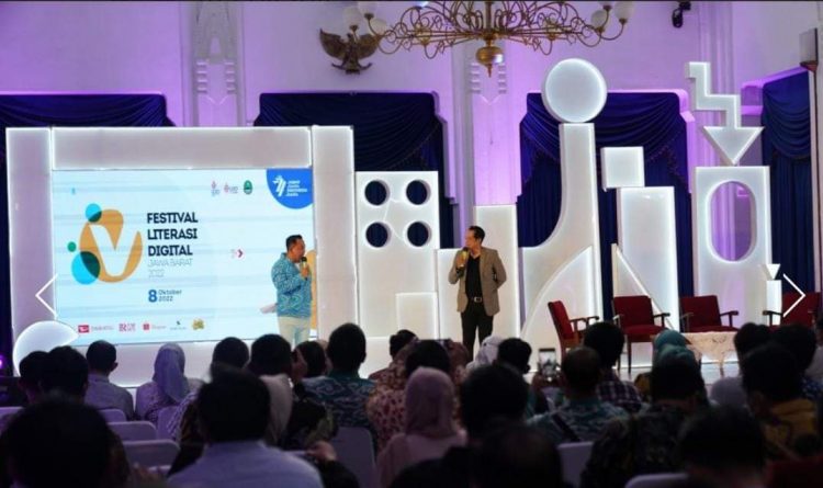 Festival Literasi Digital Jawa Barat 2022 di Aula Barat Gedung Sate Jl. Diponegoro No. 22 Kota Bandung (Foto: Istimewa)