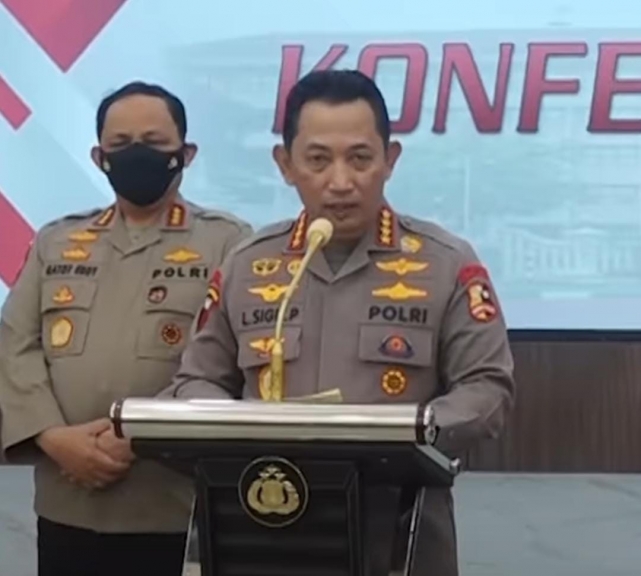 Kapolri Jenderal Pol Listyo Sigit Prabowo  (Foto: PMJ News)