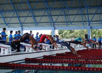 elam kolam menjadi Cabang Olahraga (Cabor) pertama yang bertanding di Gedung Akuatik Talaga Bodas (Foto: Istimewa)