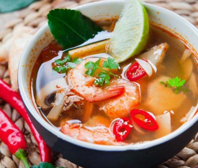 Sup Tom Yum khas Thailand. (Foto: PMJ News/Pinterest)