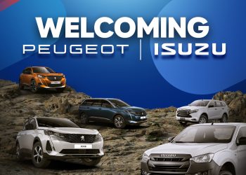 Poster Welcoming Isuzu dan Peugeot by SEVA (Foto: Isimewa)