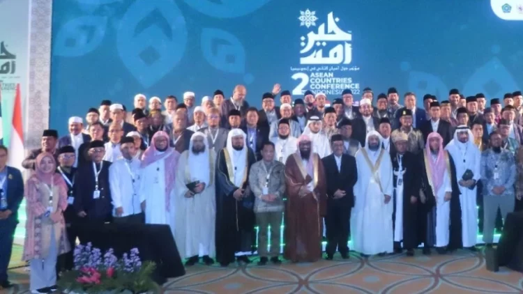 Konferensi Islam Negara ASEAN atau 2nd ASEAN Countries Conference in Indonesia 2022 hari ini berakhir. Konferensi ditutup oleh Wakil Menteri Agama Zainut Tauhid Sa'adi pada Jumat (23/12/2022). (Foto: dok. istimewa)