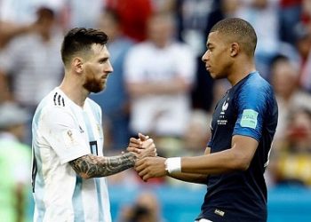 Lionel Messi dan Mbappe (Foto: istimewa)