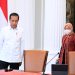 Presiden Jokowi dan Menaker Ida Fauziyah (Foto: BPMI Setpres/Muchlis Jr)