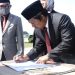 Pelantikan PPS se Kabupaten Garut di SOR RAA. Adiwijaya, Jalan Merdeka, Kecamatan Tarogong Kidul, Kabupaten Garut, Selasa (24/1/2023) (Foto: istimewa)