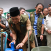 Bupati Bandung Dadang Supriatna Peresmian Wilayah Pelayanan Baru Perumda Air Minum Tirta Raharja di Balai RW 15 Desa Mekarrahayu, Kecamatan Margaasih, Senin (9/1/2023). (Foto: Prokopim)