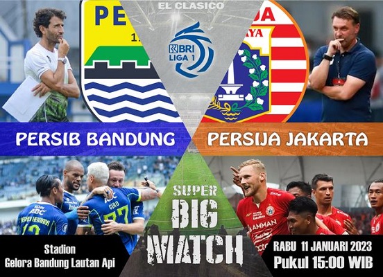 Big Match Persib Bandung Vs Persija Jakarta digelar di Stadion Gelora Bandung Lautan Api (GBLA) pada Rabu (11/1) sore WIB. (Foto: miga/dara.co.id)