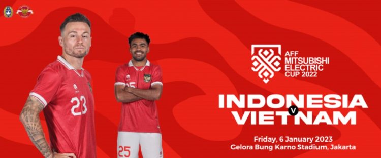 Timnas Indonesia menjamu Timnas Vietnam pada leg pertama semi final Piala AFF 2022, di Stadion Utama Gelora Bung Karno (SUGBK) Jakarta Jumat (6/1/2023), mulai pukul 16.30 WIB.(Foto: PSSI)