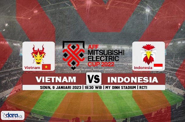 Semi Final Leg 2 Piala AFF 2022, Simak Nih. Head to head Vietnam Vs Indonesia