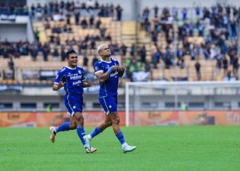 Persib Bandung sukses mengalahkan PSS Sleman 2-0 pada pertandingan pekan ke-22 Liga 1 2022/2023  di Stadion Gelora Bandung Lautan Api (GBLA), Minggu (5/2/2023). Dua gol Persib diborong Ciro Alves (Foto: persib.co.id)