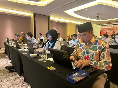 Para pejabat KBB pada saat mengikuti seleksi JPTP (Foto: Istimewa)