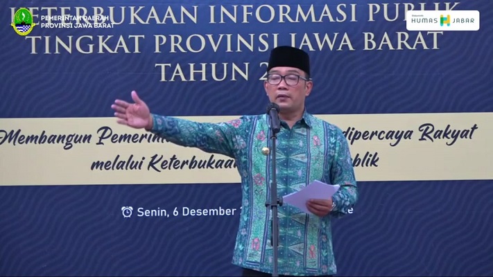 Gubernur Jawa Barat, Ridwan Kamil (Foto: Ist)