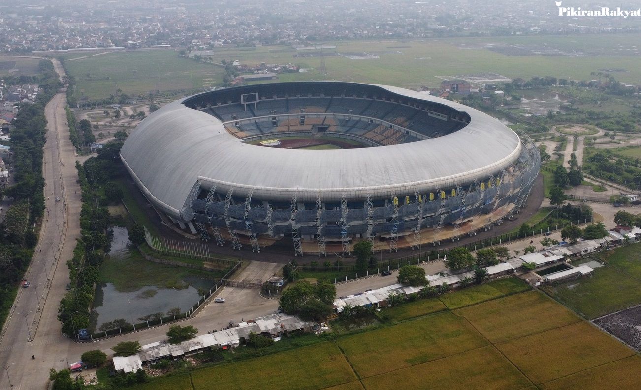 Stadion Gelora Bandung Lautan Api (GBLA), menjadi home base Klub Persib Bandung. (Foto: galamedianews)