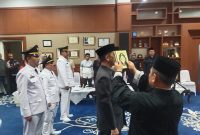 Prosesi pelantikan pejabat eselon 2 dan 3 KBB (Foto: Ist)