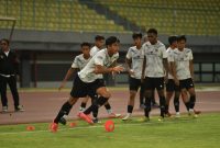 Tim U-17 Indonesia akan melakoni uji coba internasional melawan Korea Selatan U-17 di Stadion Patriot Candrabhaga, Bekasi, Rabu (30/8/2023).(Foto: PSSI)
