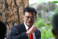 Menteri Pertanian Syahrul Yasin Limpo. (Foto: Dok Net/PMJNews)